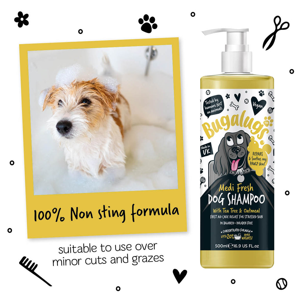 Bugalugs Medi Fresh Shampoo natural formula
