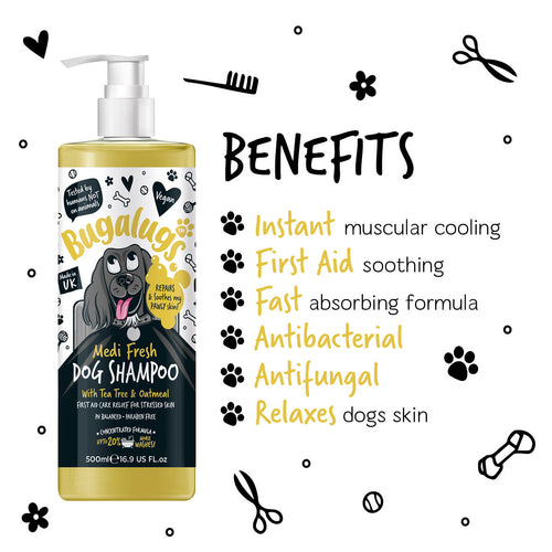Bugalugs Medi Fresh Shampoo benefits