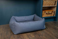 Ruff & Tumble Canvas Denim Burnham Bolster Dog Bed