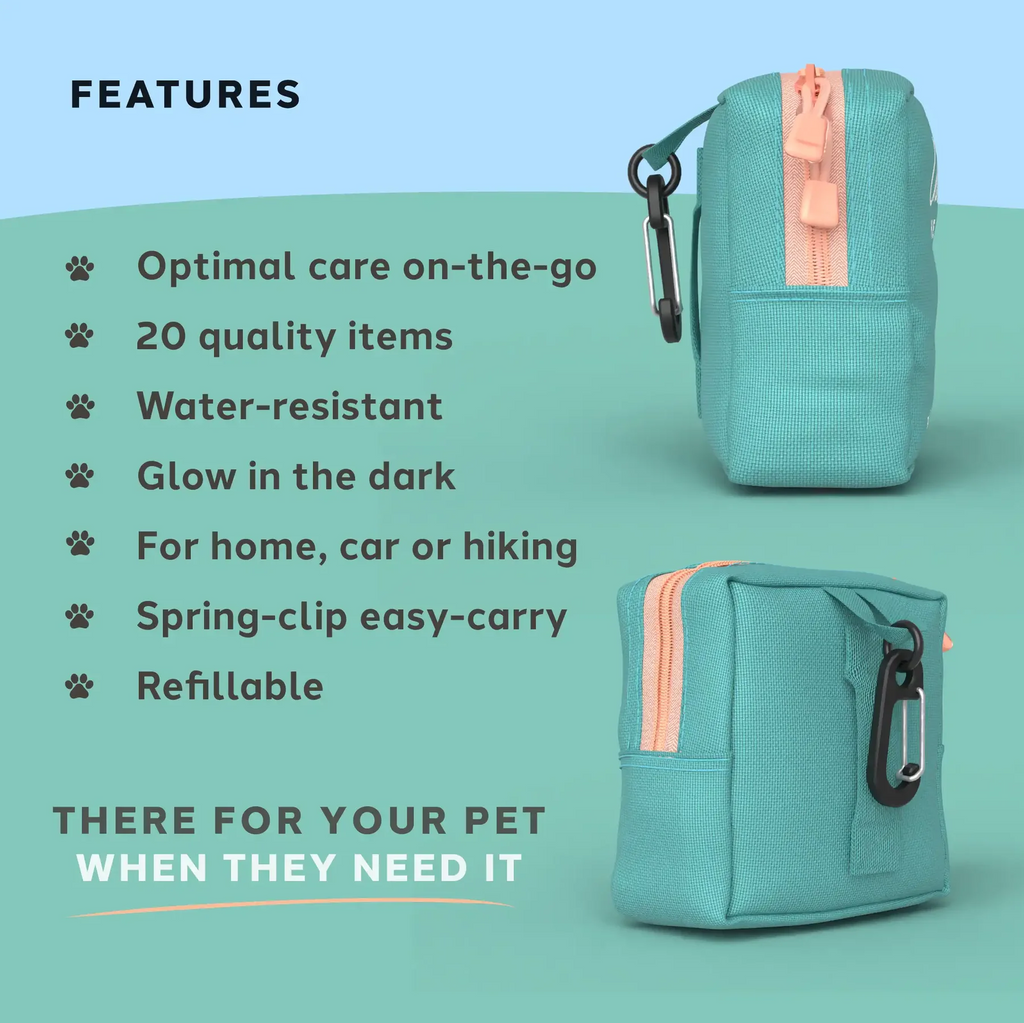 Features of the Charlie The Vet Mini Pet First Aid Kit