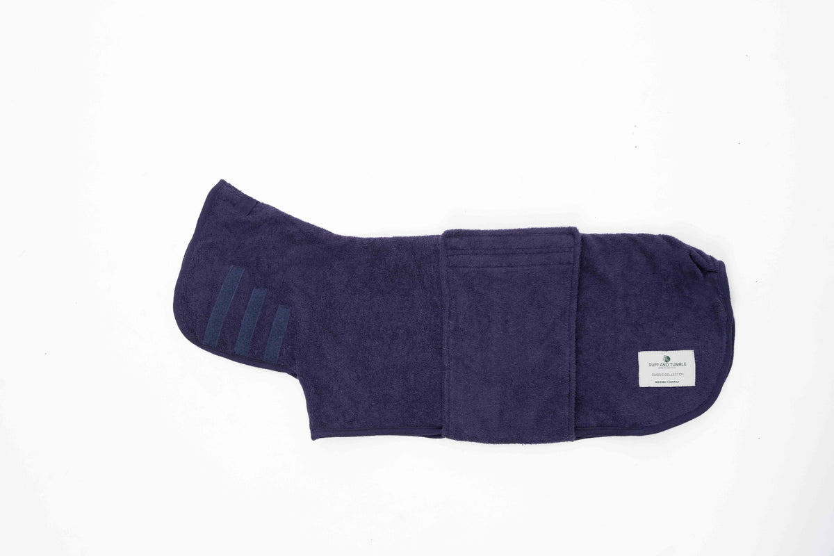 Ruff & Tumble Classic Collection Drying Coat in Blackberry