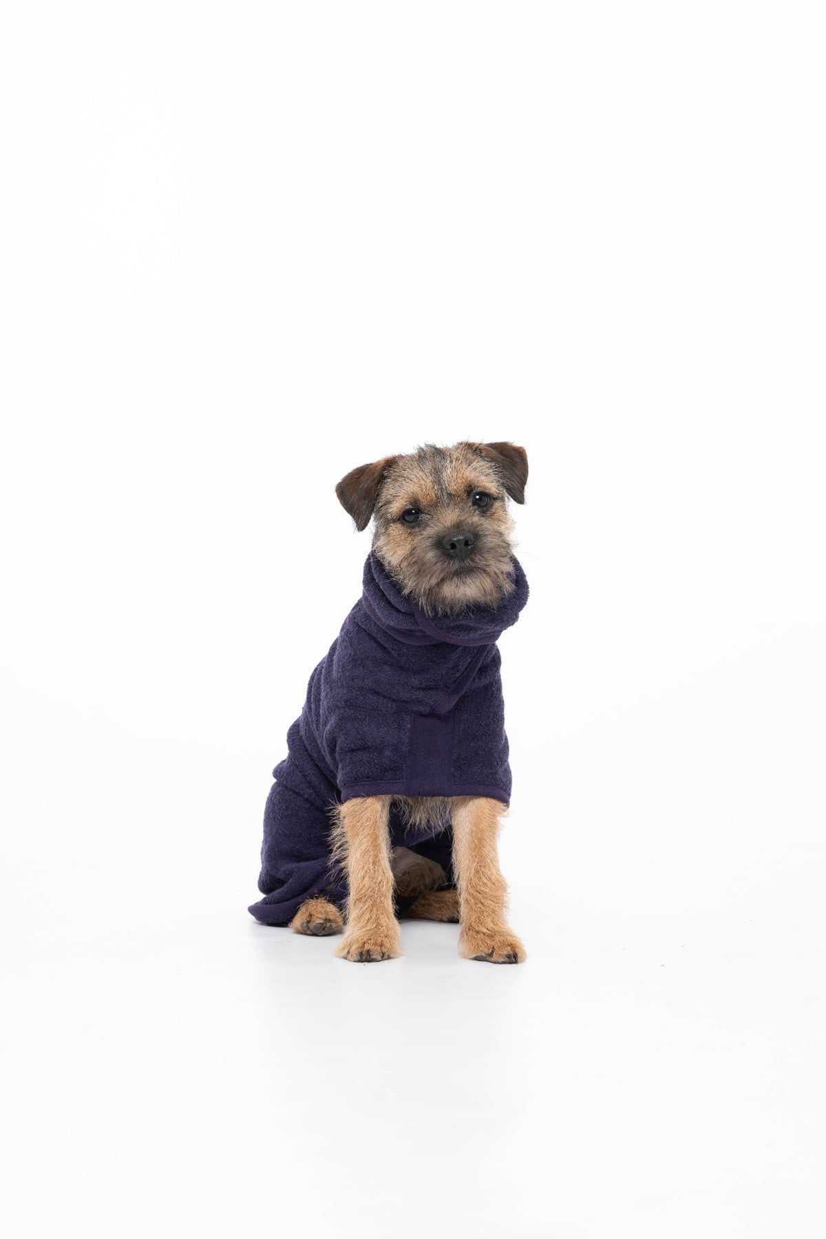 Ruff & Tumble Classic Collection Drying Coat in Blackberry