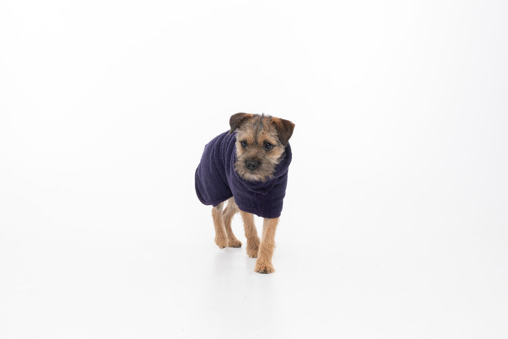 Ruff & Tumble Classic Collection Drying Coat in Blackberry