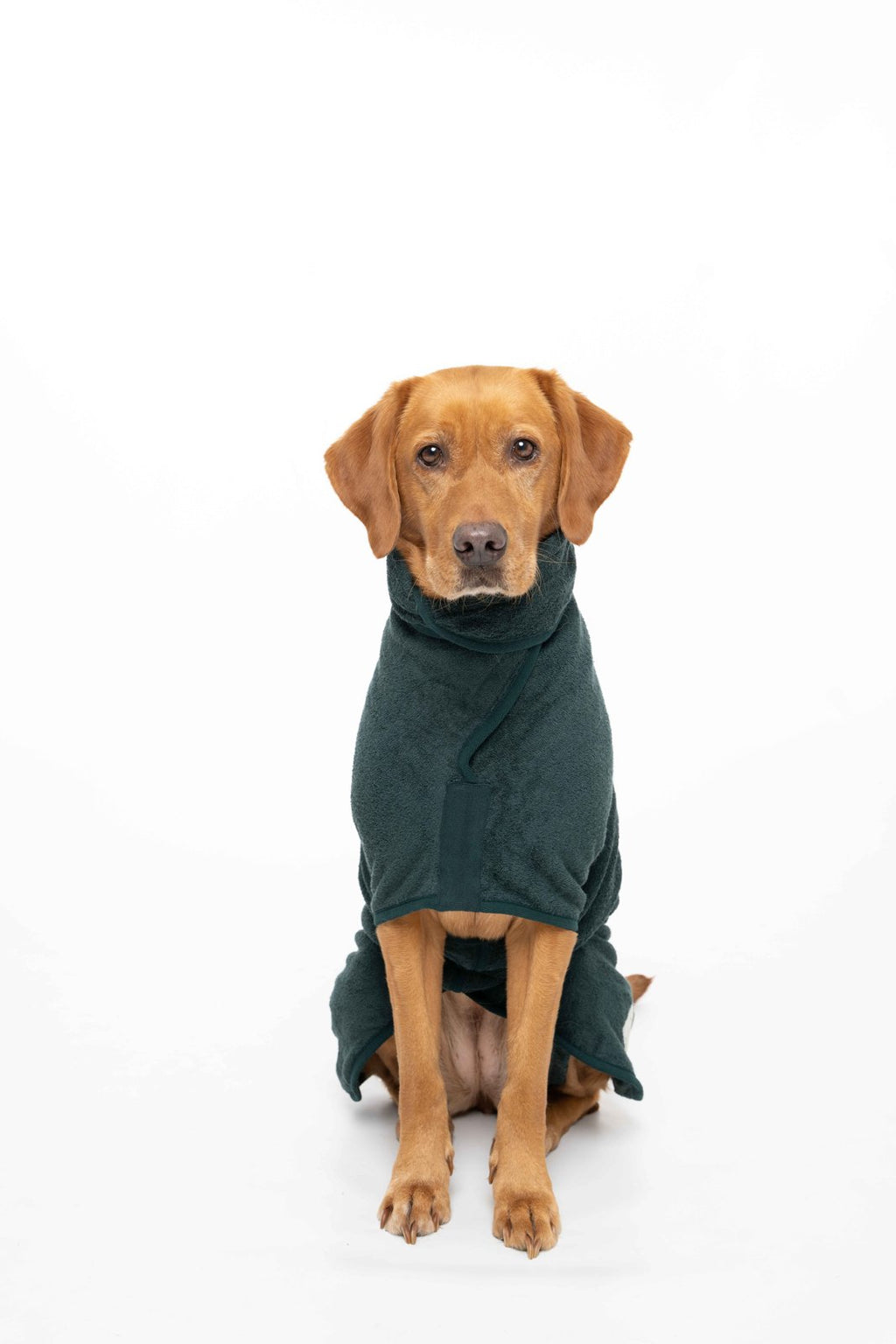 Ruff & Tumble Classic Collection Drying Coat in Forest
