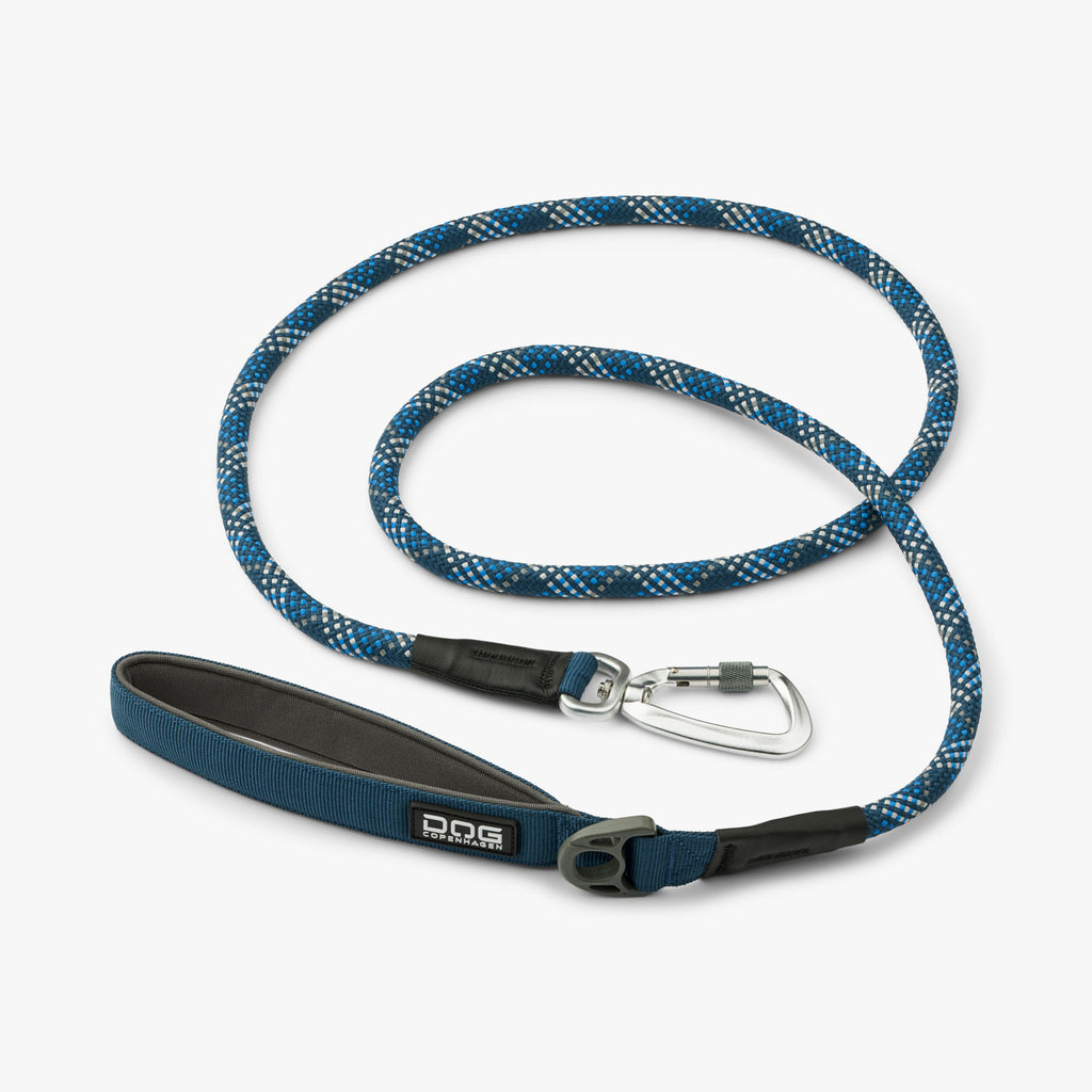 DOG Copenhagen Urban Rope Leash in Ocean Blue