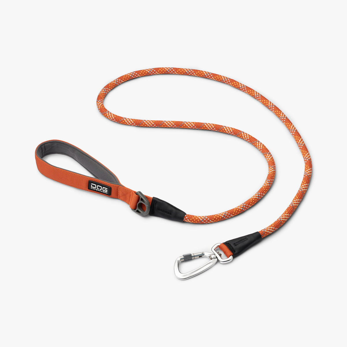 DOG Copenhagen Urban Rope Leash in Orange Sun