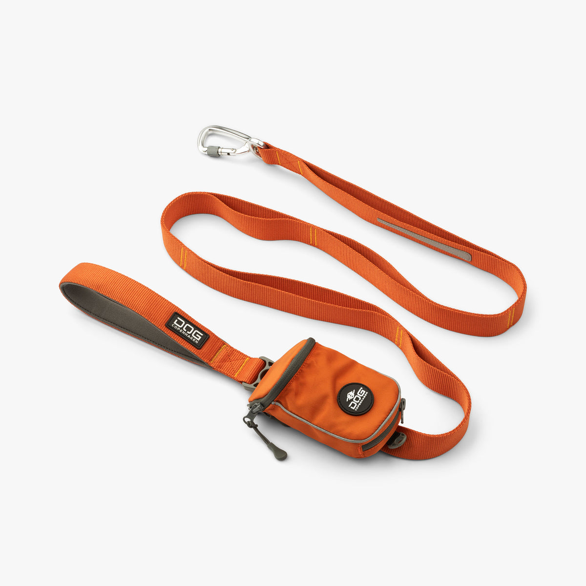 DOG Copenhagen Urban Trail Leash in Orange Sun